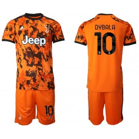 Billige Fotballdrakter Juventus Paulo Dybala 10 Barn Tredjedraktsett 2020/21 Kortermet